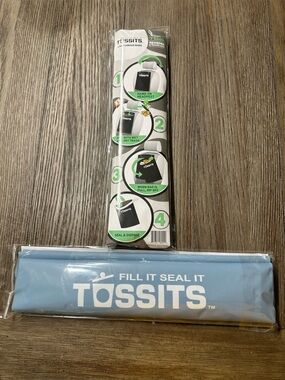 Sealable Car Trash Bags - 2 - 7 bag pkgs - Blue (includes 7 bags each) - NWT